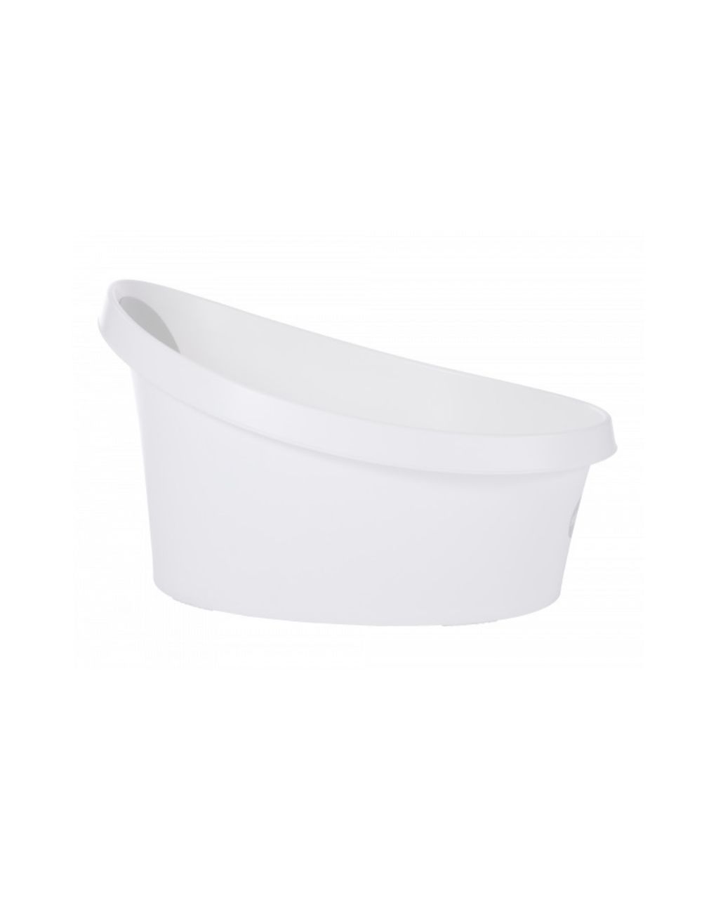 Shnuggle toddler bath λευκό γκρί ανοιχτό με τάπα - SHNUGGLE