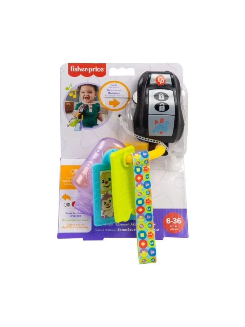 Mattel εκπαιδευτικό κλειδάκια αυτοκινήτου hwy40 - Fisher-Price