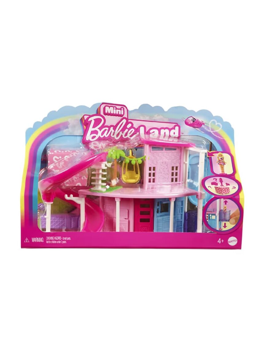 Mattel barbie mini barbieland σπίτια 3 σχέδια, hyf44 - BARBIE LAND MINI