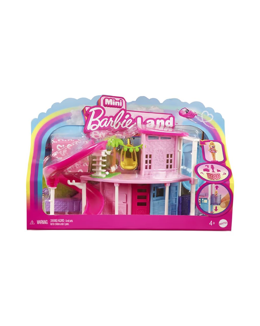 Mattel barbie mini barbieland σπίτια 3 σχέδια, hyf44 - BARBIE LAND MINI