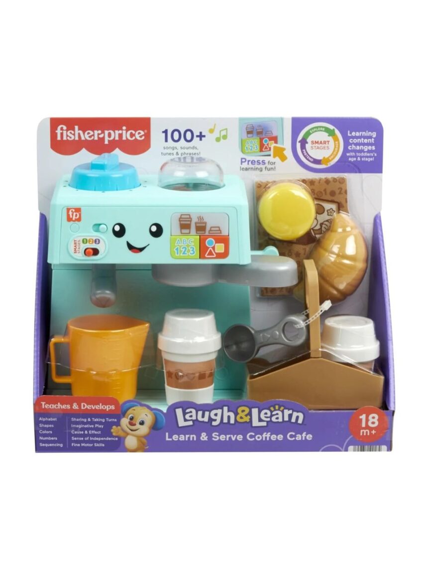 Mattel fisher price laugh & learn εκπαιδευτική καφετιέρα, hyr99 - Fisher-Price