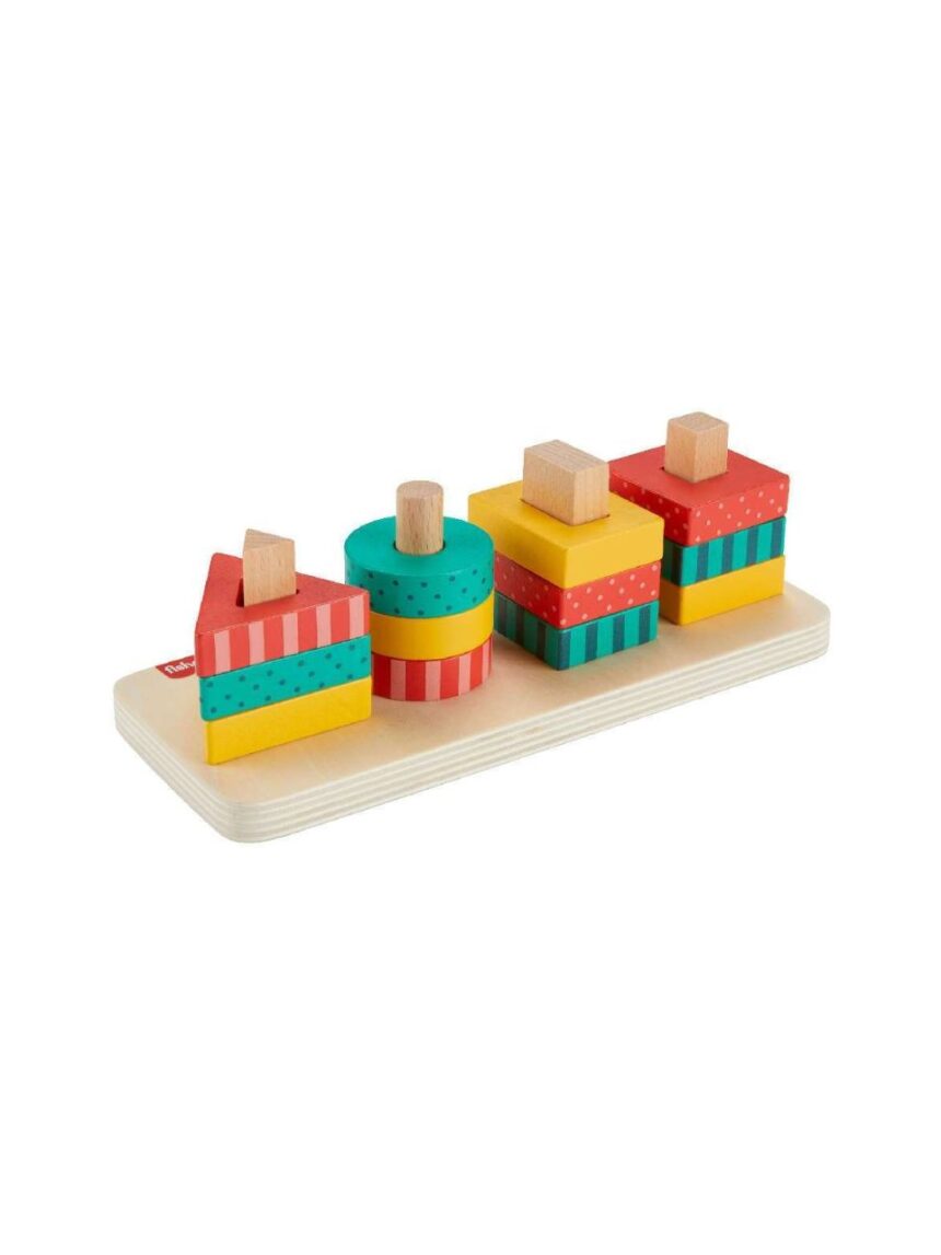 Mattel fisher-price ξύλινα σχήματα ταξινόμησης, hxv05 - Fisher-Price