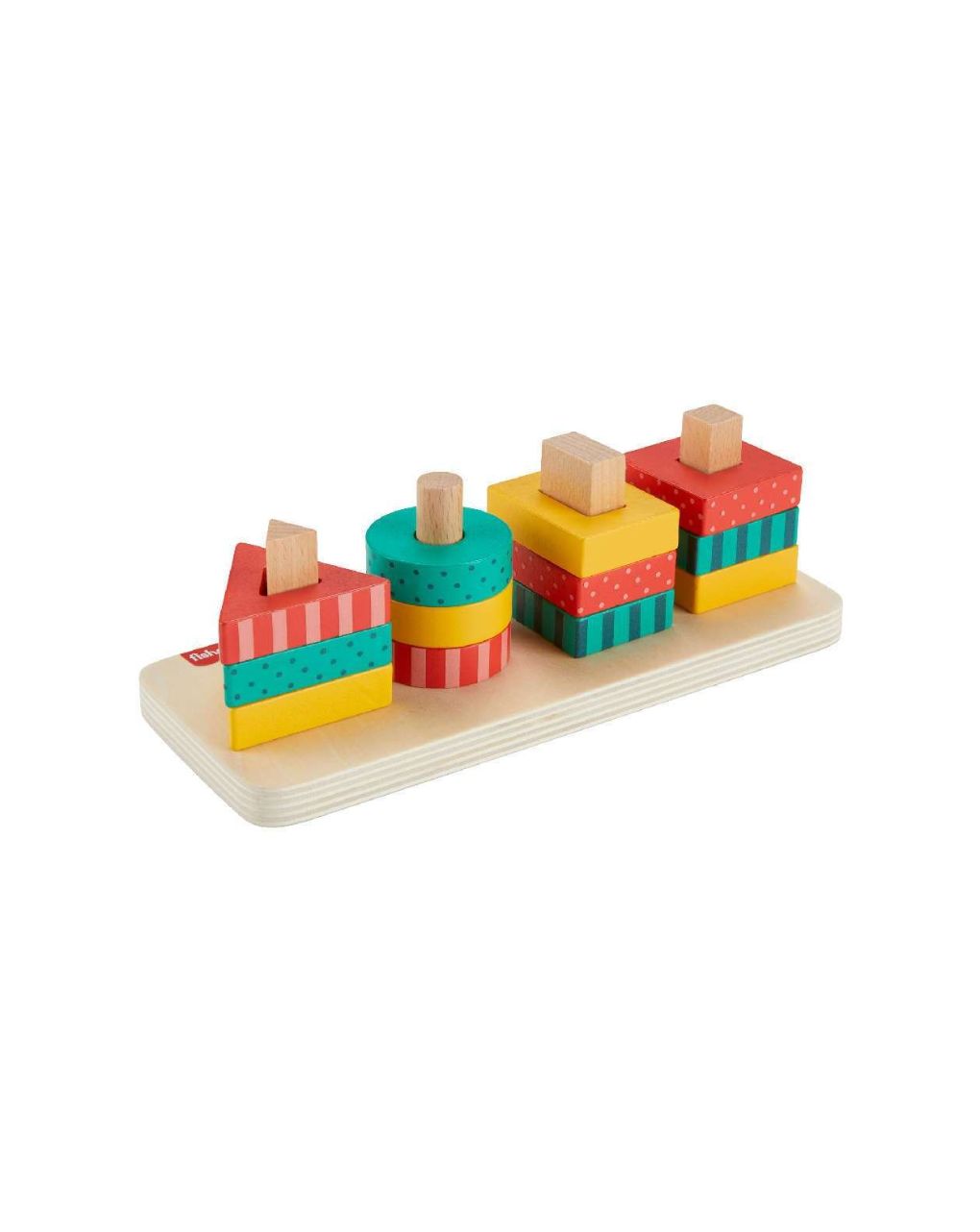 Mattel fisher-price ξύλινα σχήματα ταξινόμησης, hxv05