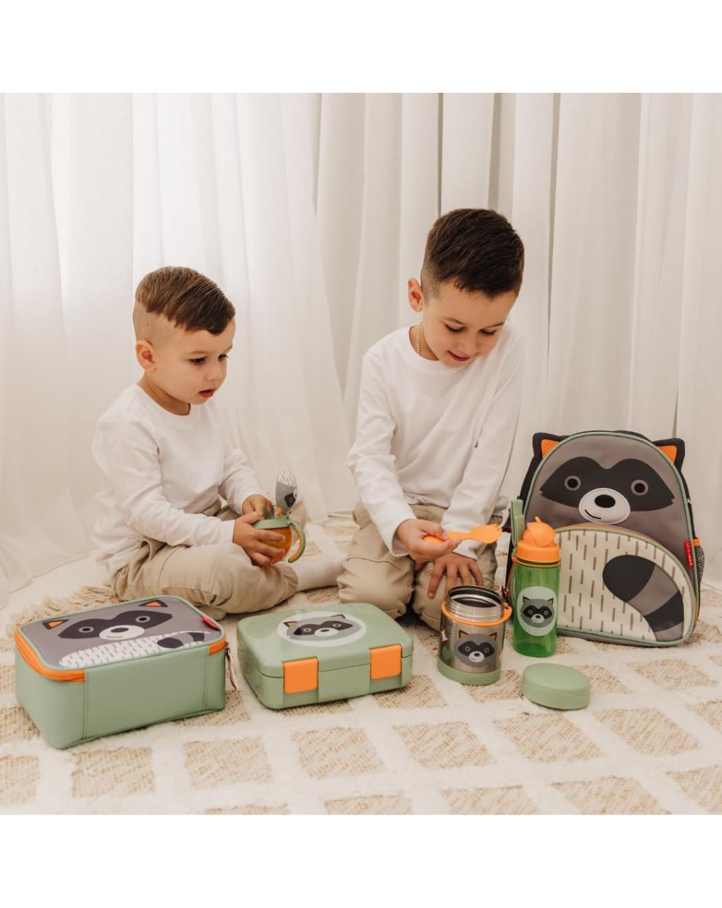 Skip hop zoo bento φαγητοδοχείο racoon 29-2903039-05 - SKIP HOP