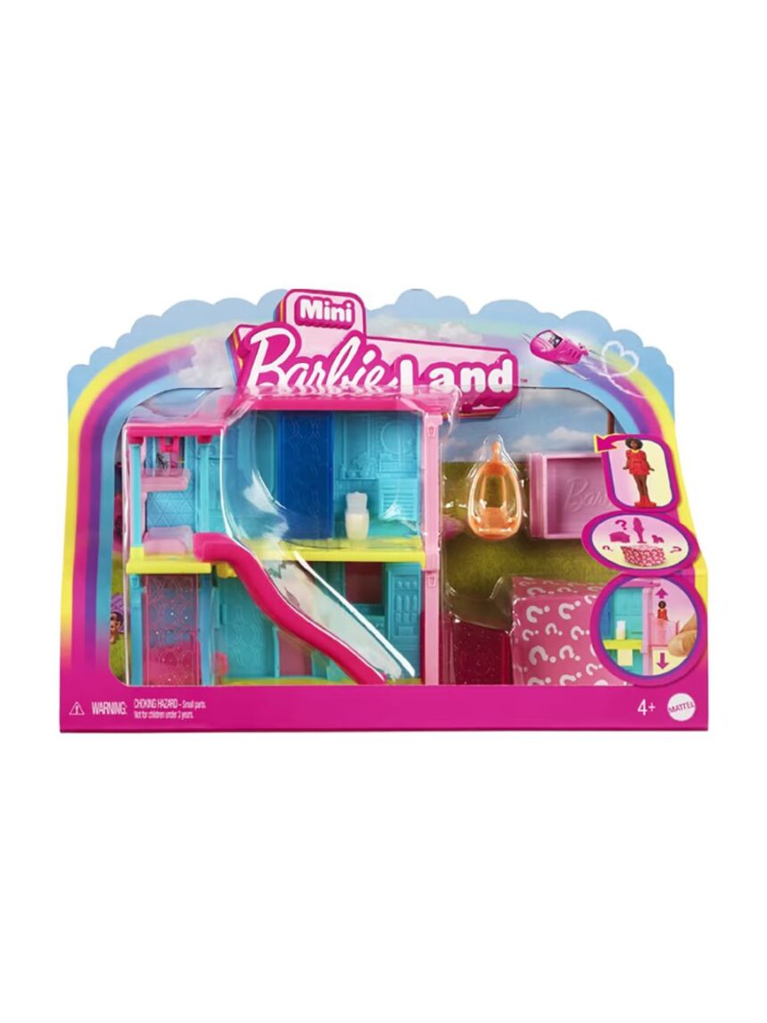 Mattel barbie mini barbieland σπίτια 3 σχέδια, hyf44 - BARBIE LAND MINI