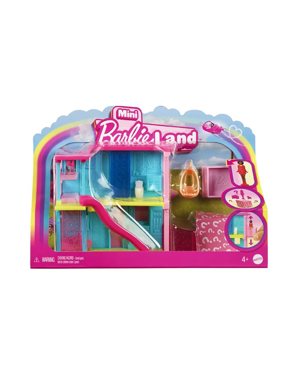 Mattel barbie mini barbieland σπίτια 3 σχέδια, hyf44 - BARBIE LAND MINI