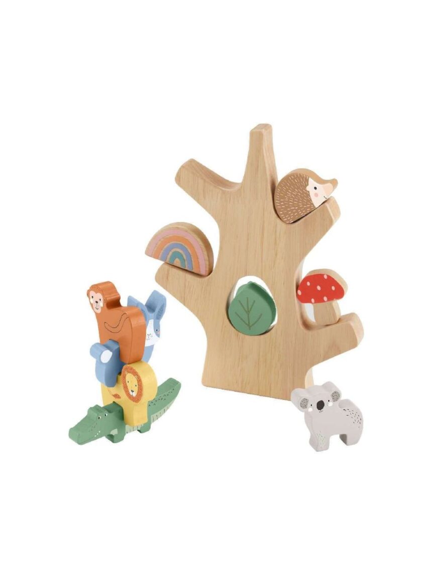 Mattel fisher price wooden balance tree ξύλινο δέντρο ισορροπίας, hxt87 - Fisher-Price