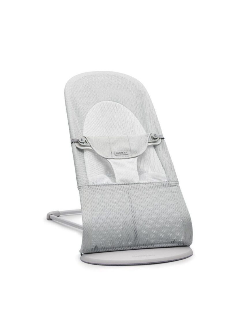 Babybjorn ριλάξ balance soft, silver/white mesh - Baby Bjorn