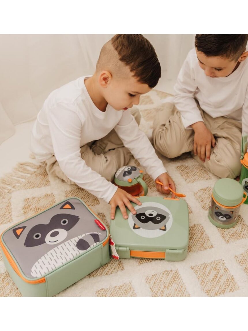 Skip hop zoo ισοθερμική τσάντα φαγητού raccoon 29-2902012-08 - SKIP HOP