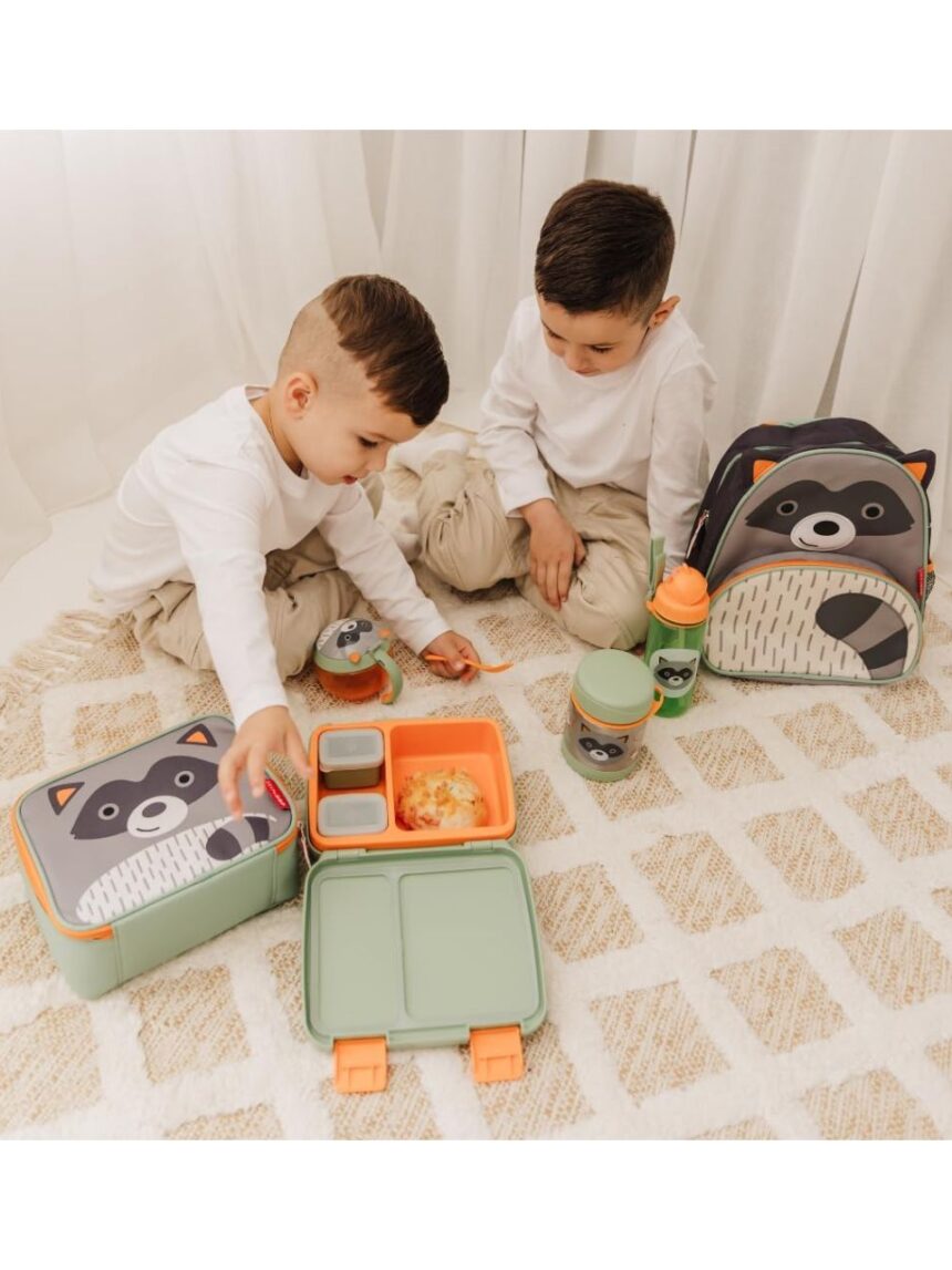 Skip hop zoo ισοθερμική τσάντα φαγητού raccoon 29-2902012-08 - SKIP HOP