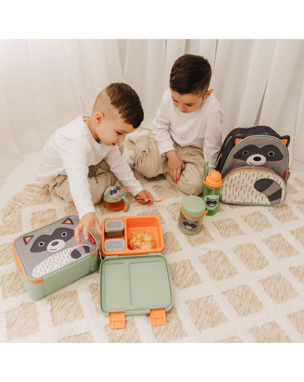 Skip hop zoo ισοθερμική τσάντα φαγητού raccoon 29-2902012-08 - SKIP HOP