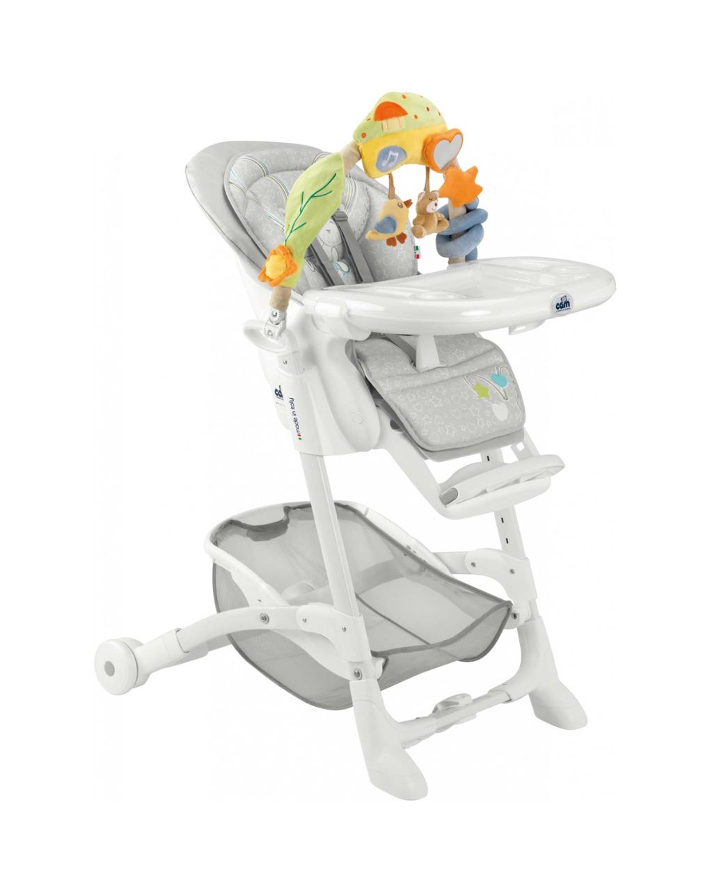 Cam παιδικό καρεκλάκι φαγητού istante grey rabbit - Cam