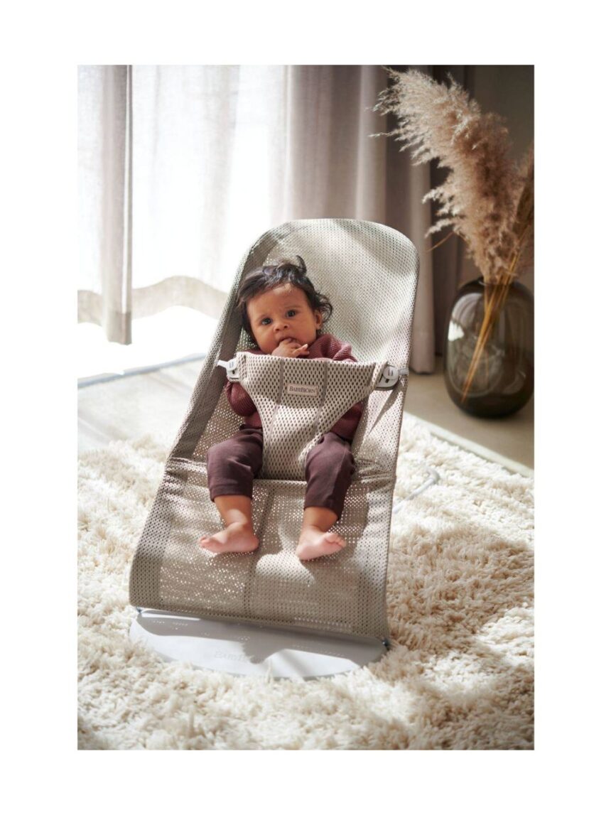 Babybjorn ριλάξ balance bliss mesh, grey beige - Baby Bjorn