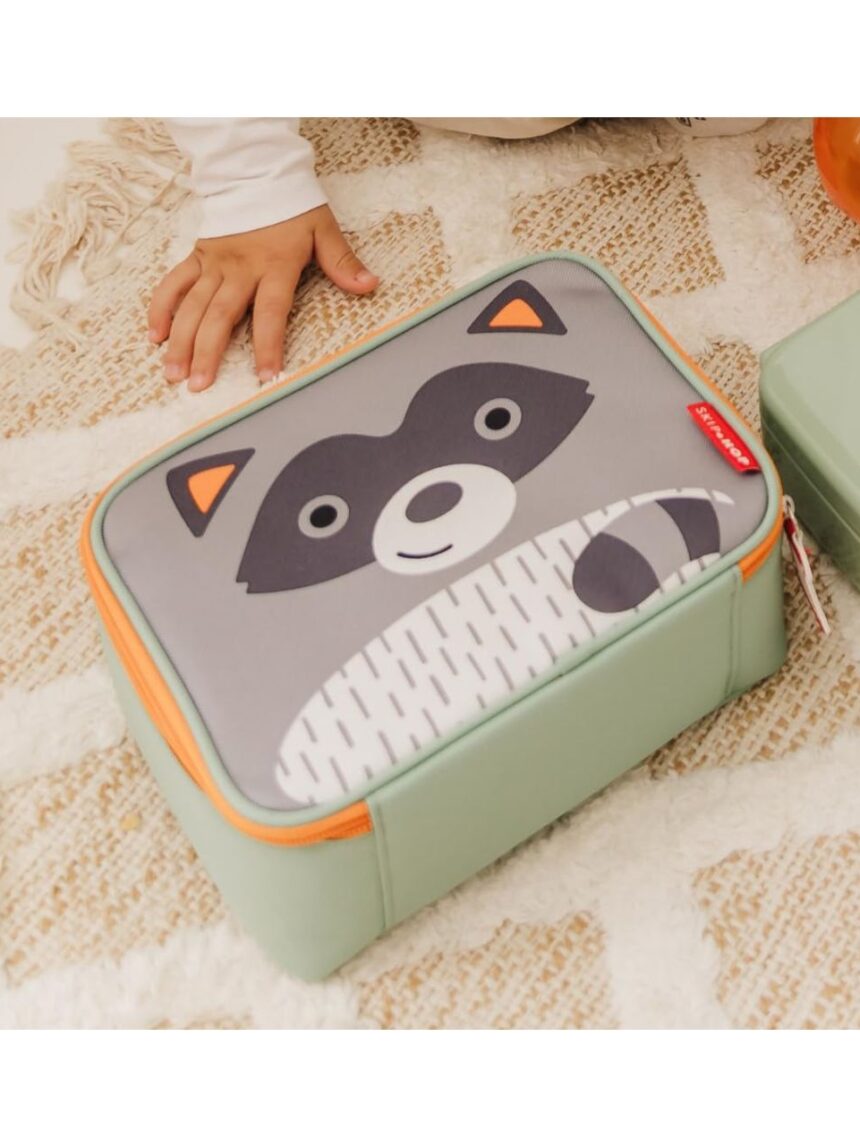 Skip hop zoo ισοθερμική τσάντα φαγητού raccoon 29-2902012-08 - SKIP HOP