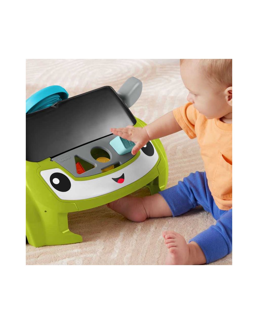 Mattel fisher price laugh & learn sit & steer driver εκπαιδευτικό αυτοκινητάκι, hyr91 - Fisher-Price