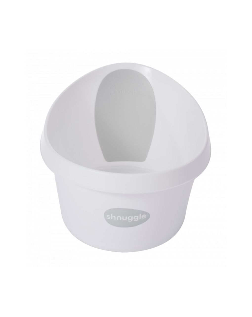Shnuggle toddler bath λευκό γκρί ανοιχτό με τάπα - SHNUGGLE