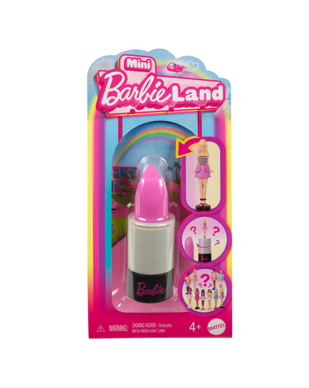 Mattel barbie mini barbieland - fashionista doll 1τμχ σε διάφορα σχέδια, hyf19