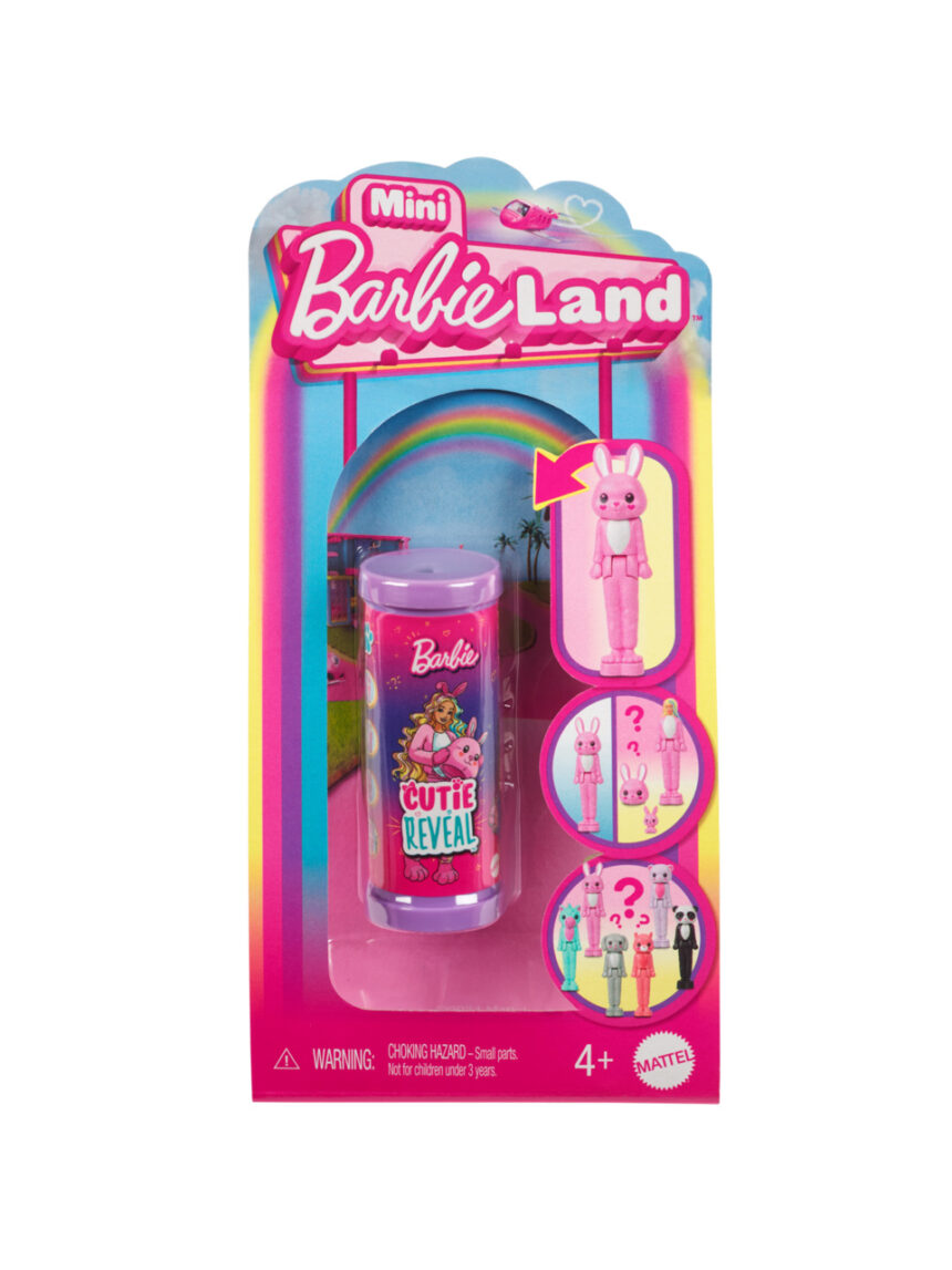 Mattel barbie mini barbieland cutie reveal 1τμχ σε διάφορα σχέδια, hym25 - BARBIE LAND MINI