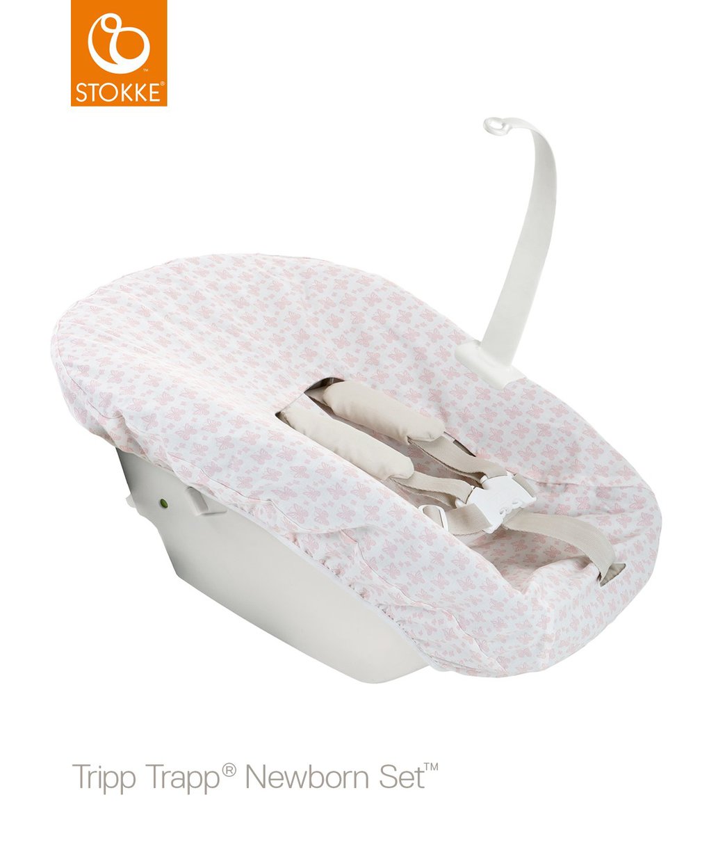 Stokke® tripp trapp® κάλυμμα newborn textile set™ pink - Stokke