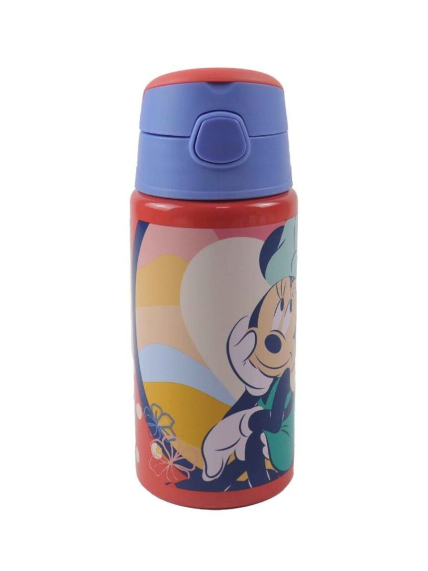 Gim παγούρι αλουμινίου flip 500ml minnie, 553-04248 - Gim