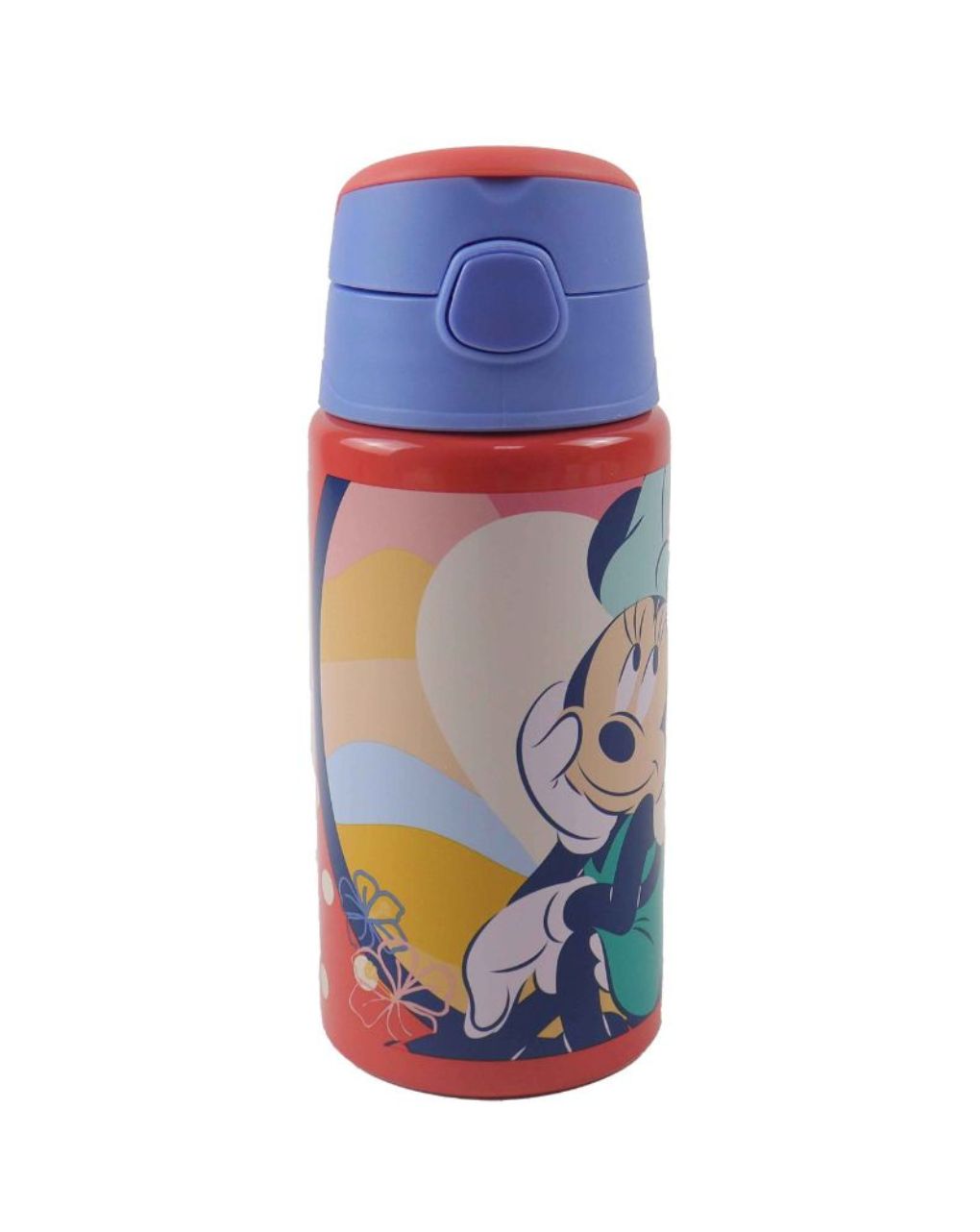 Gim παγούρι αλουμινίου flip 500ml minnie, 553-04248 - Gim