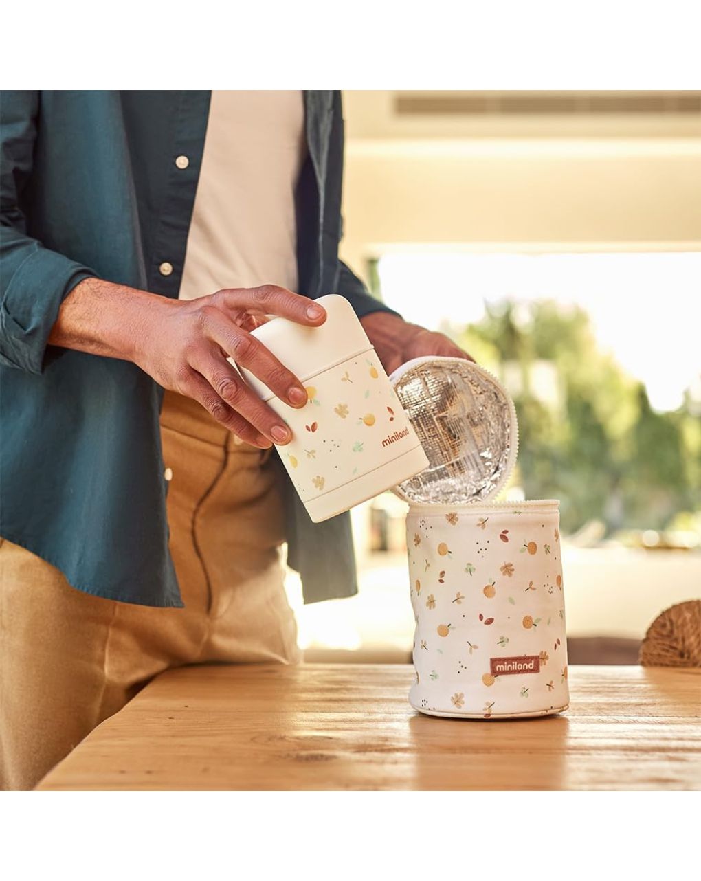 Miniland ισοθερμική θήκη thermibag 700ml valencia ml89579 - Miniland