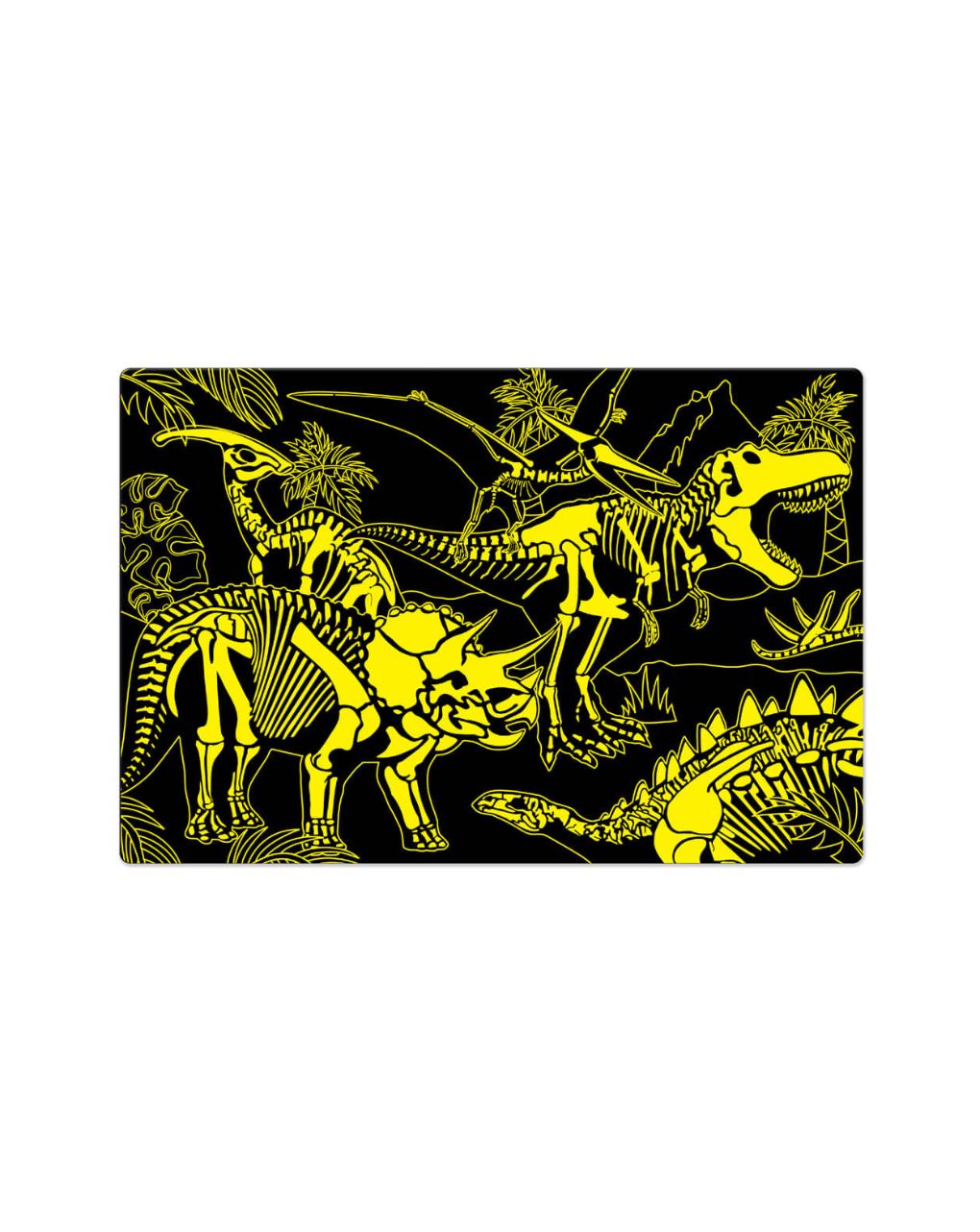 παζλ 2 σε 1 - φωσφορίζει στο σκοτάδι - δεινόσαυροι - THE LEARNING JOURNEY