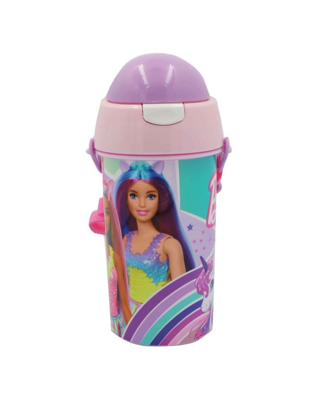 Gim πλαστικό παγούρι fd 500ml barbie, 571-20209