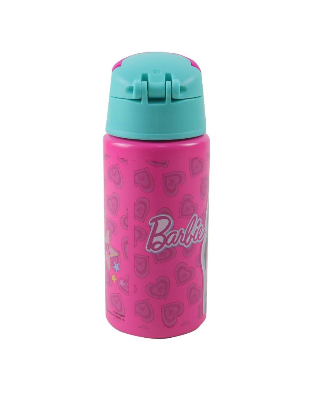 Gim παγούρι αλουμινίου flip 500ml barbie, 571-20248 - Gim