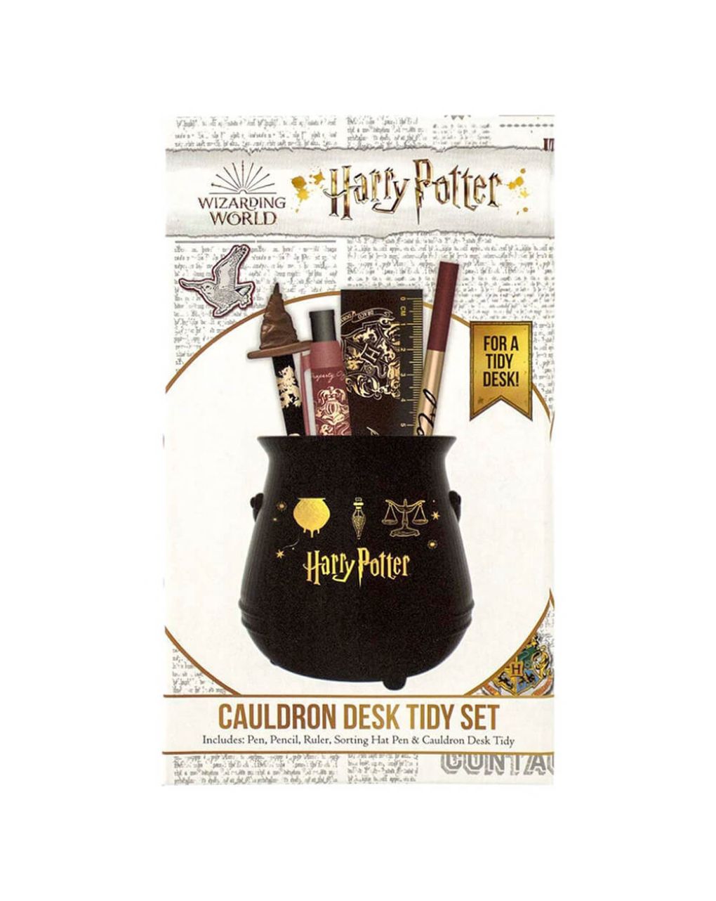 Harry potter  cauldron desk tidy set - BLUE SKY