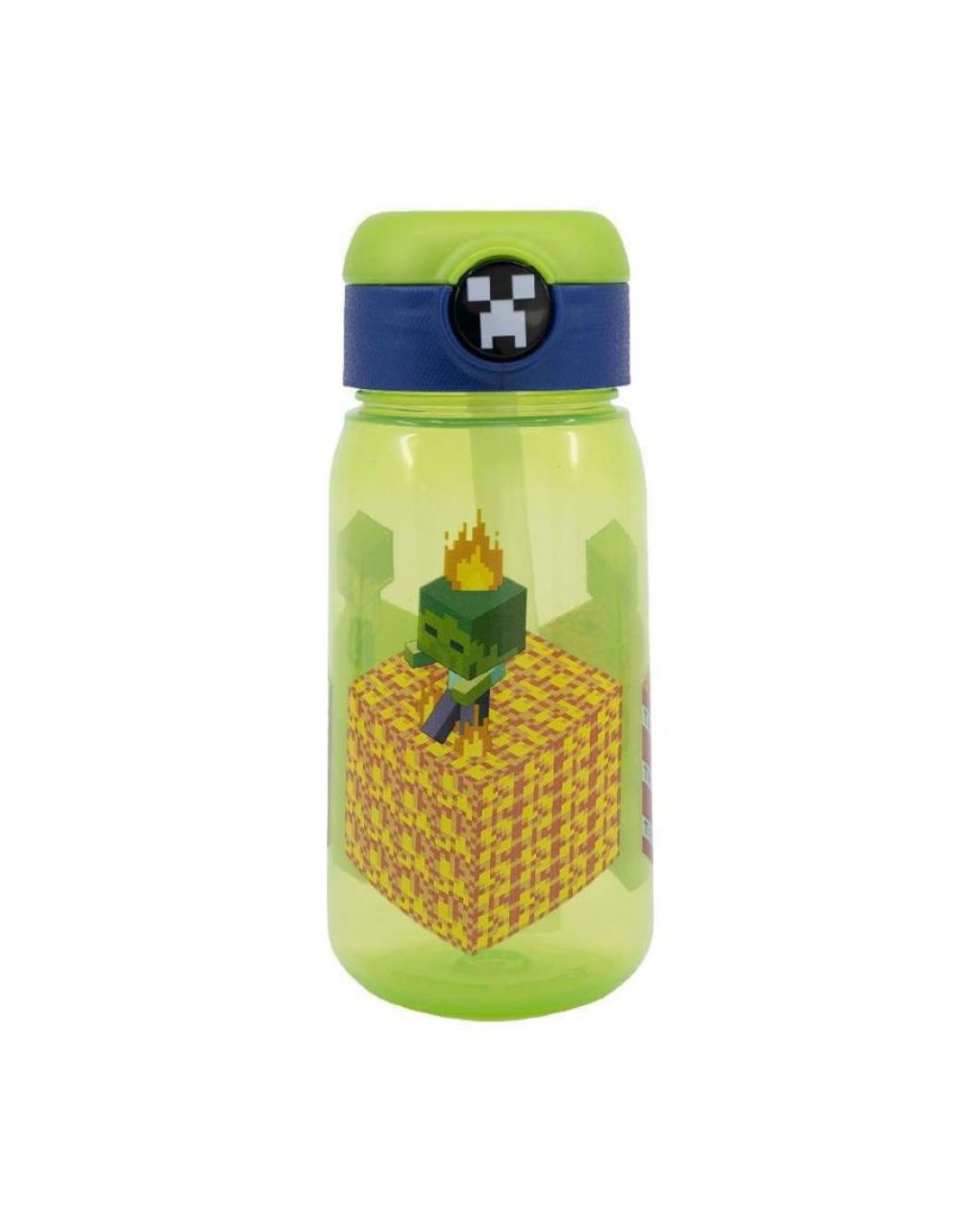 Stor παγούρι push up 510ml minecraft isometric, 530-40442