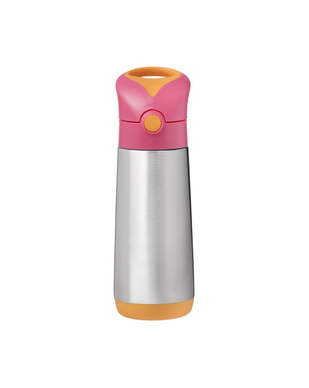 B.box ισοθερμικό παγούρι με καλαμάκι 500ml strawberry shake, bb500134 - BBOX