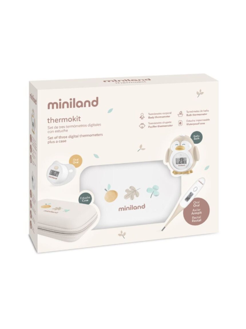 Miniland σετ περιποίησης ταξιδίου baby kit valencia 6τμχ ml89584 - Miniland