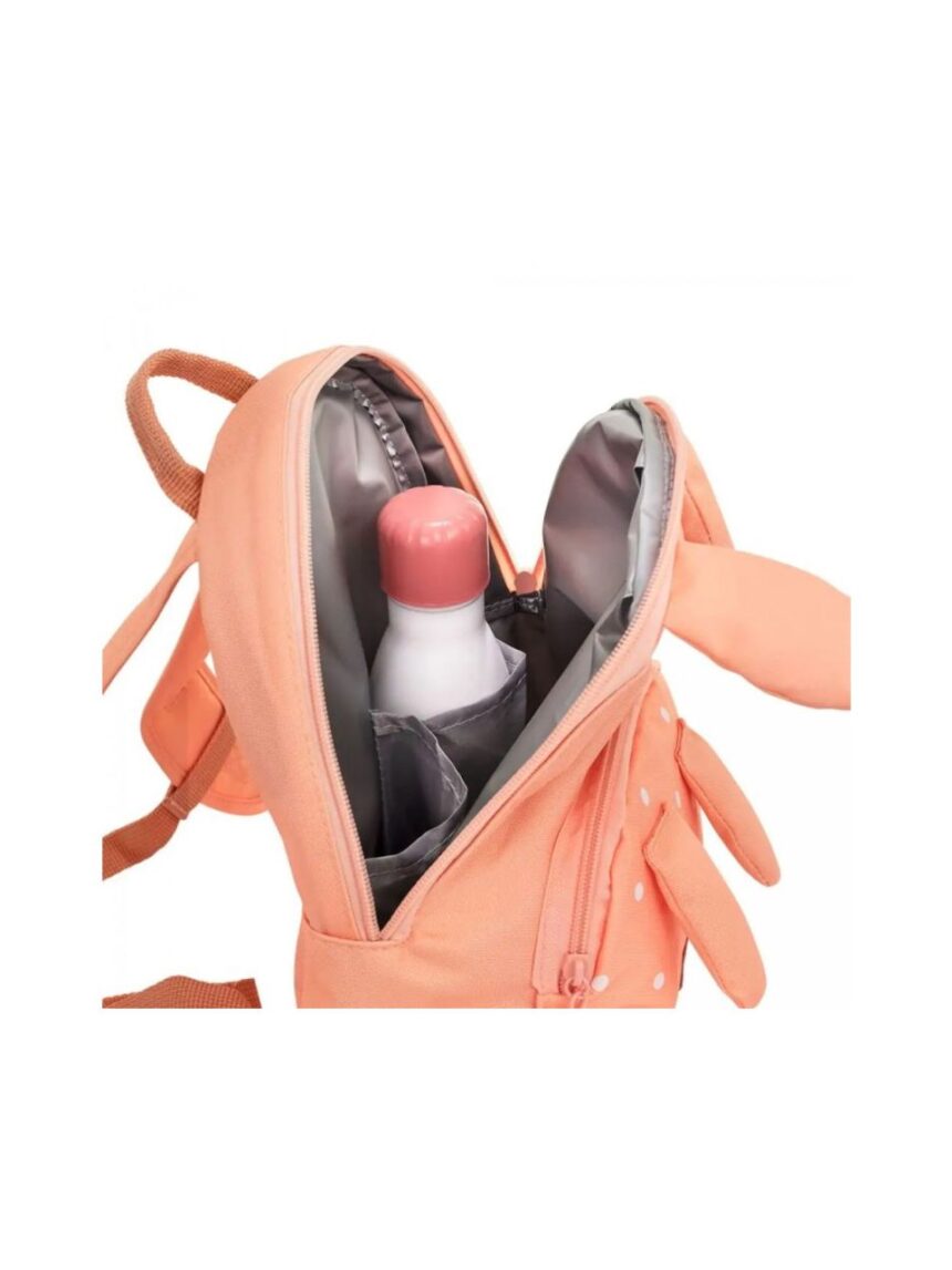 Miniland ισοθερμική παιδική τσάντα ecothermibag pink bunny, ml89557 - Miniland