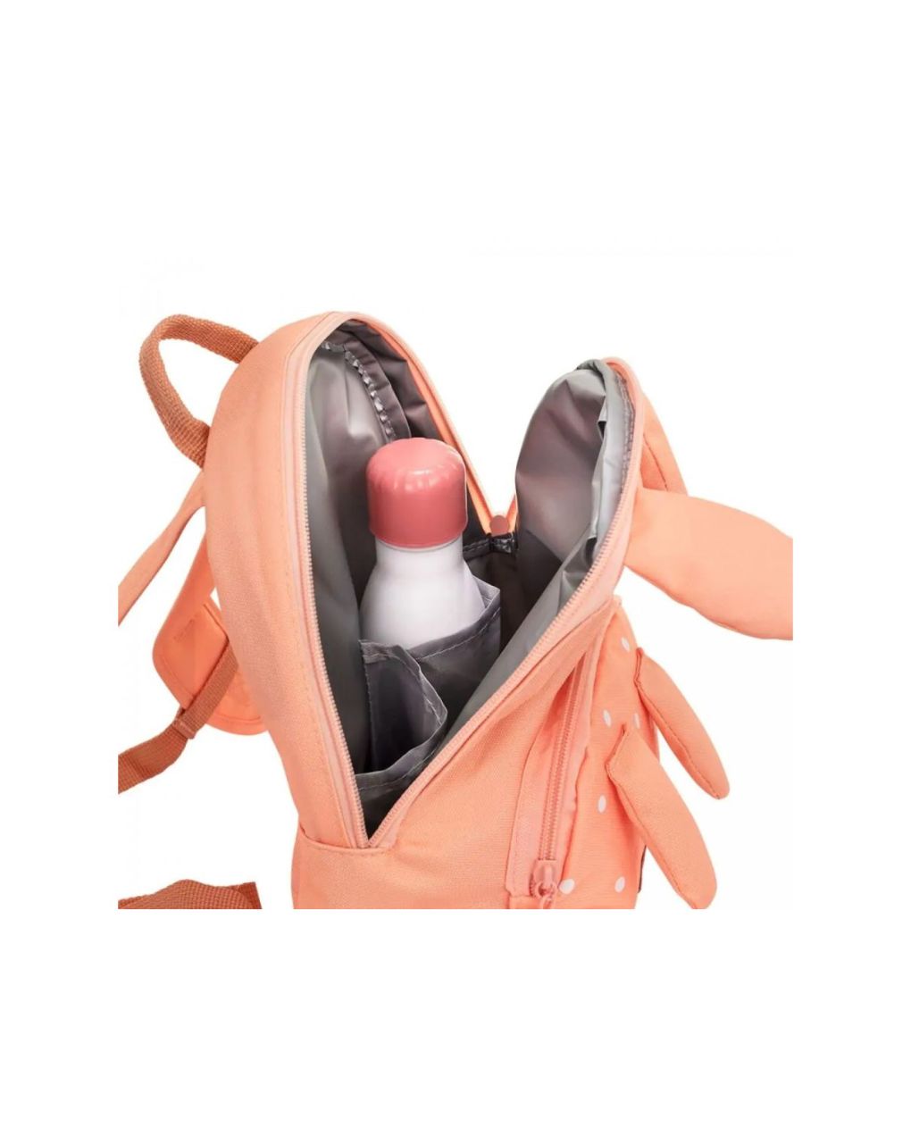 Miniland ισοθερμική παιδική τσάντα ecothermibag pink bunny, ml89557 - Miniland