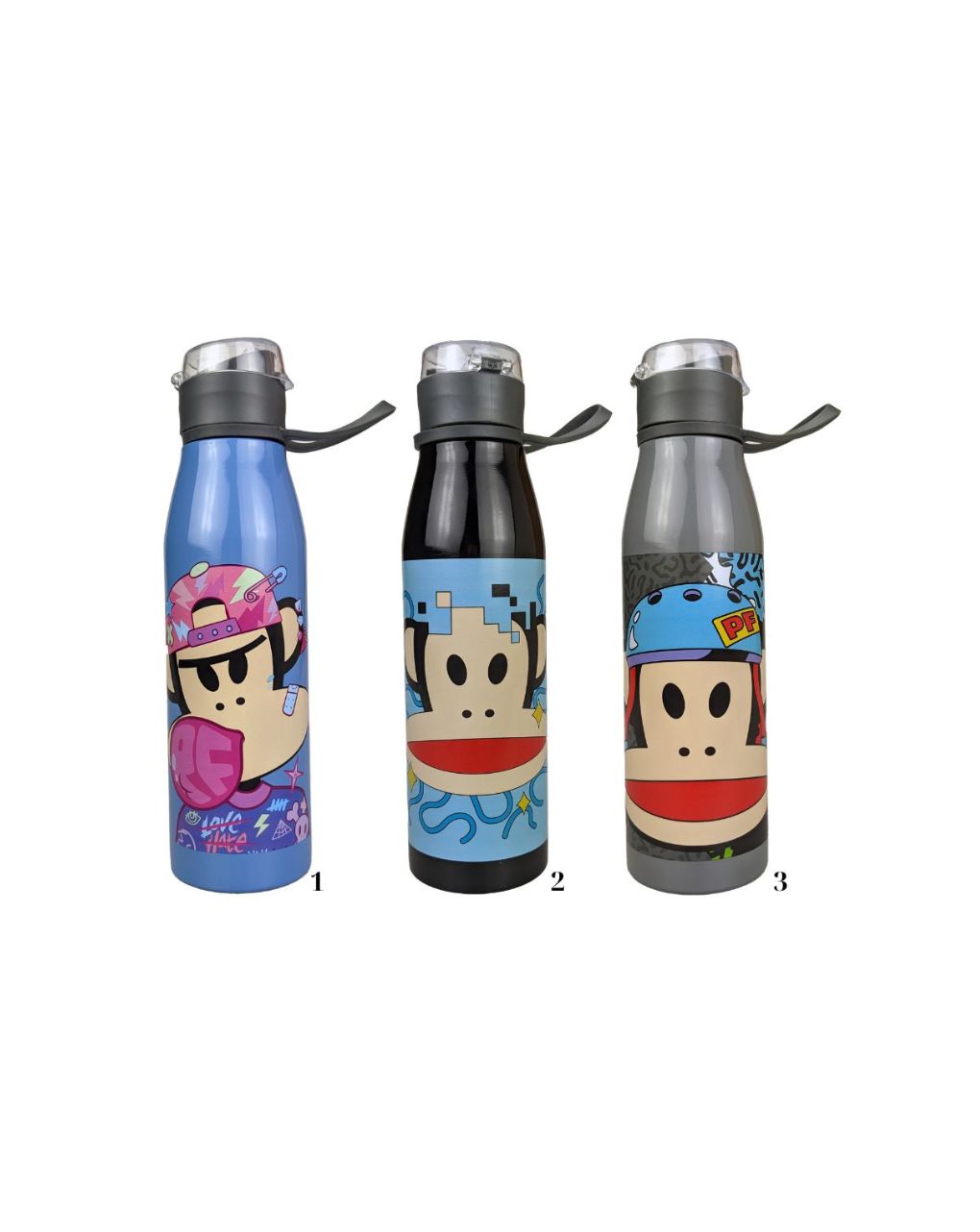 Back me up παγούρι ανοξείδωτο paul frank 600ml (3 σχέδια), 575-55249 - BMU