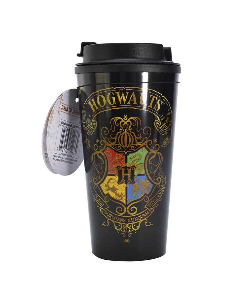 θερμός harry potter screw top thermal flask 450ml – colourful crest - BLUE SKY