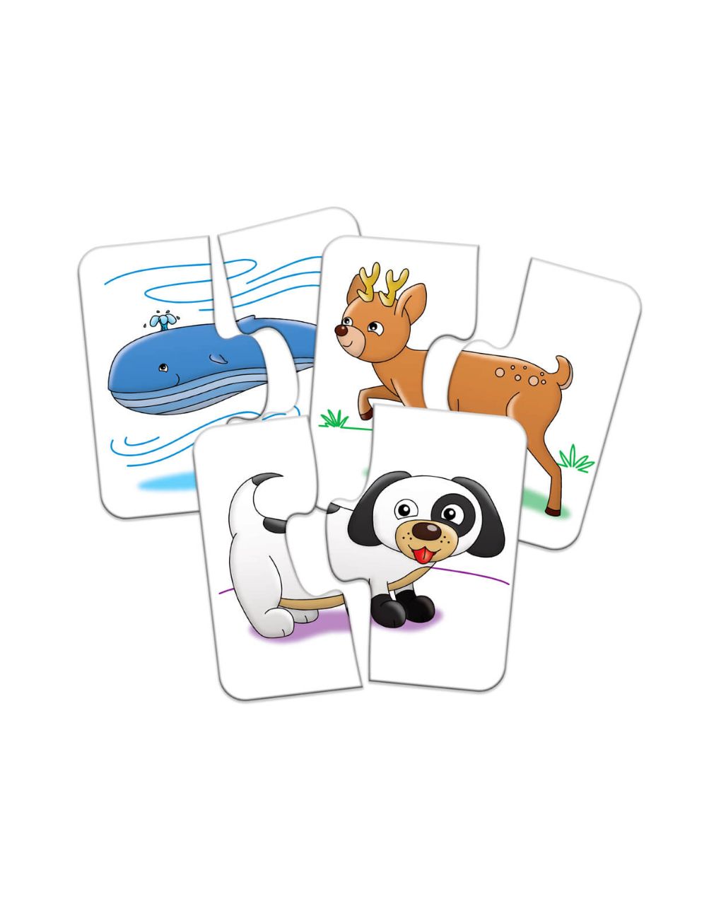 παζλ το πρώτο μου παιχνίδι ταιριάσματος – κεφάλια και ουρές - THE LEARNING JOURNEY