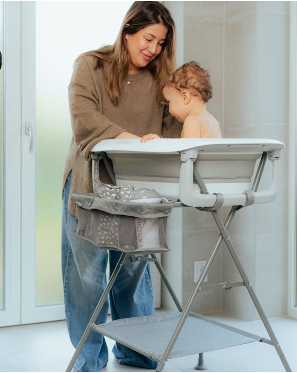 Twistshake βάση μπάνιου γκρι 32-08-78992 - Twistshake