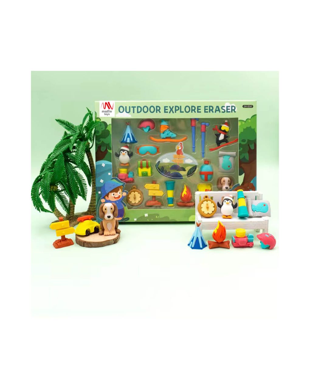 Gift eraser collection: outdoor explore - LITTLE TREE