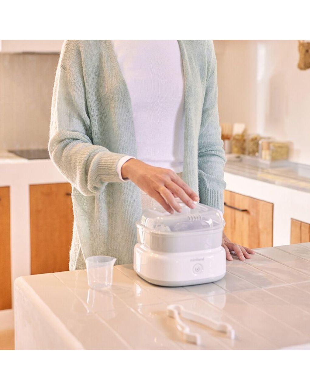 Miniland αποστειρωτής μπιμπερό mini steamy ml89580 - Miniland
