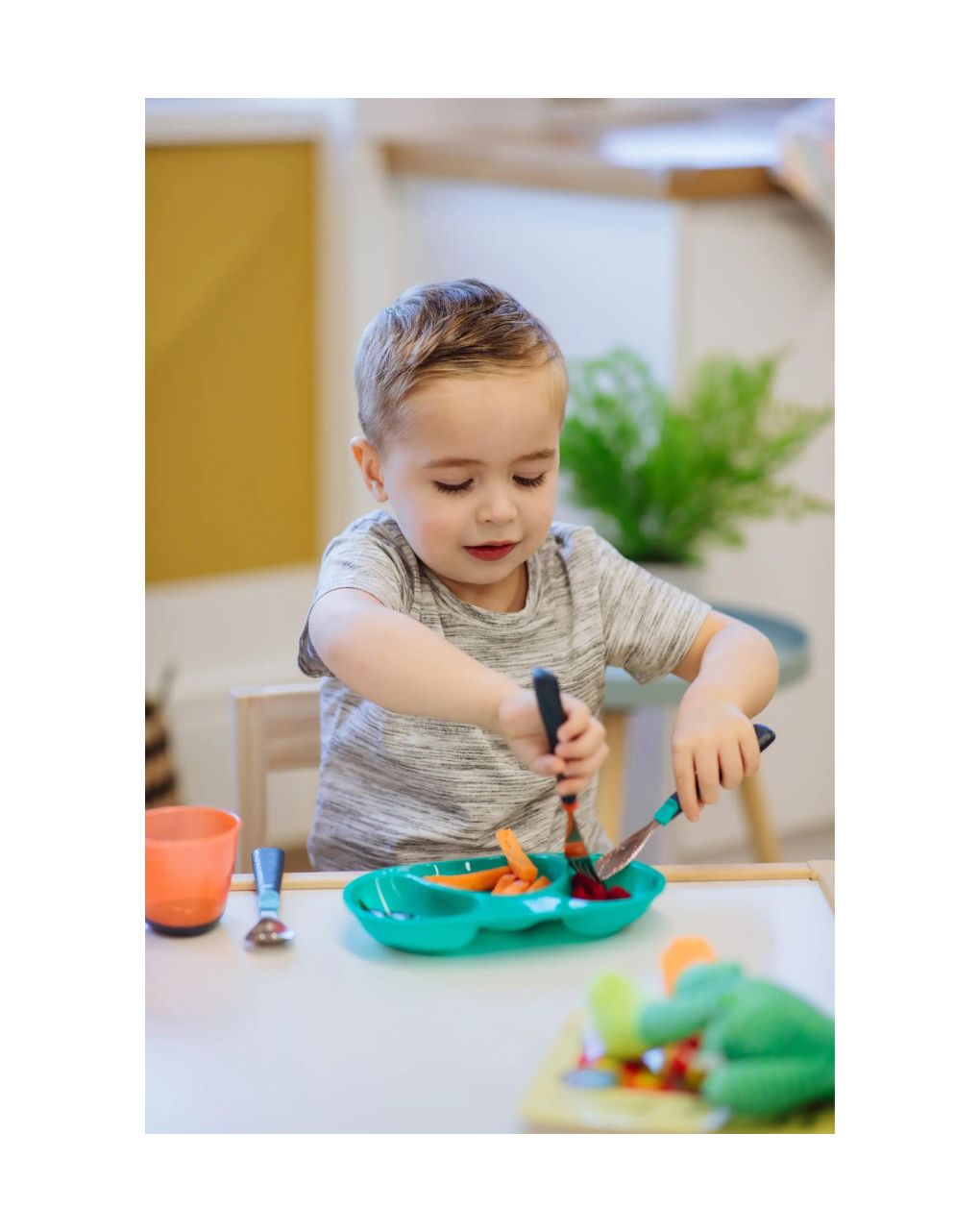 Tommee tippee σετ παιδικά μαχαιροπίρουνα 12m+, 44718710 - Tommee Tippee