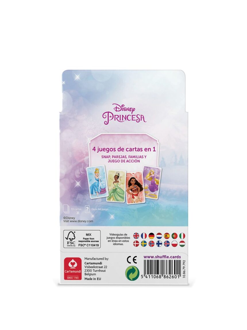 Shuffle fun - disney princess - CARTAMUNDI