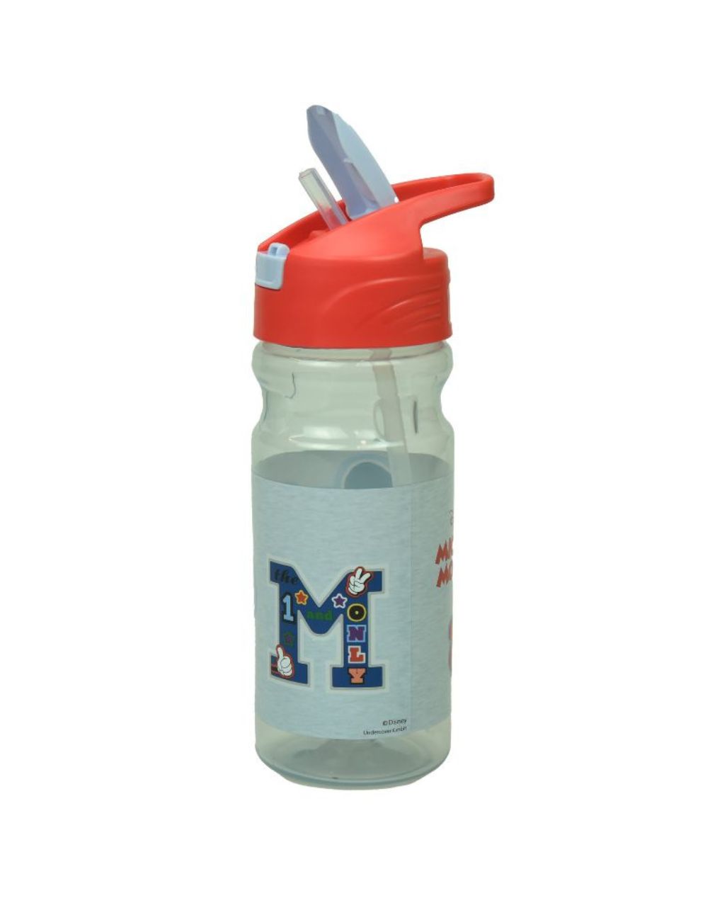 Gim παγούρι πλαστικό flip 500ml mickey all in the name, 553-15203 - Gim