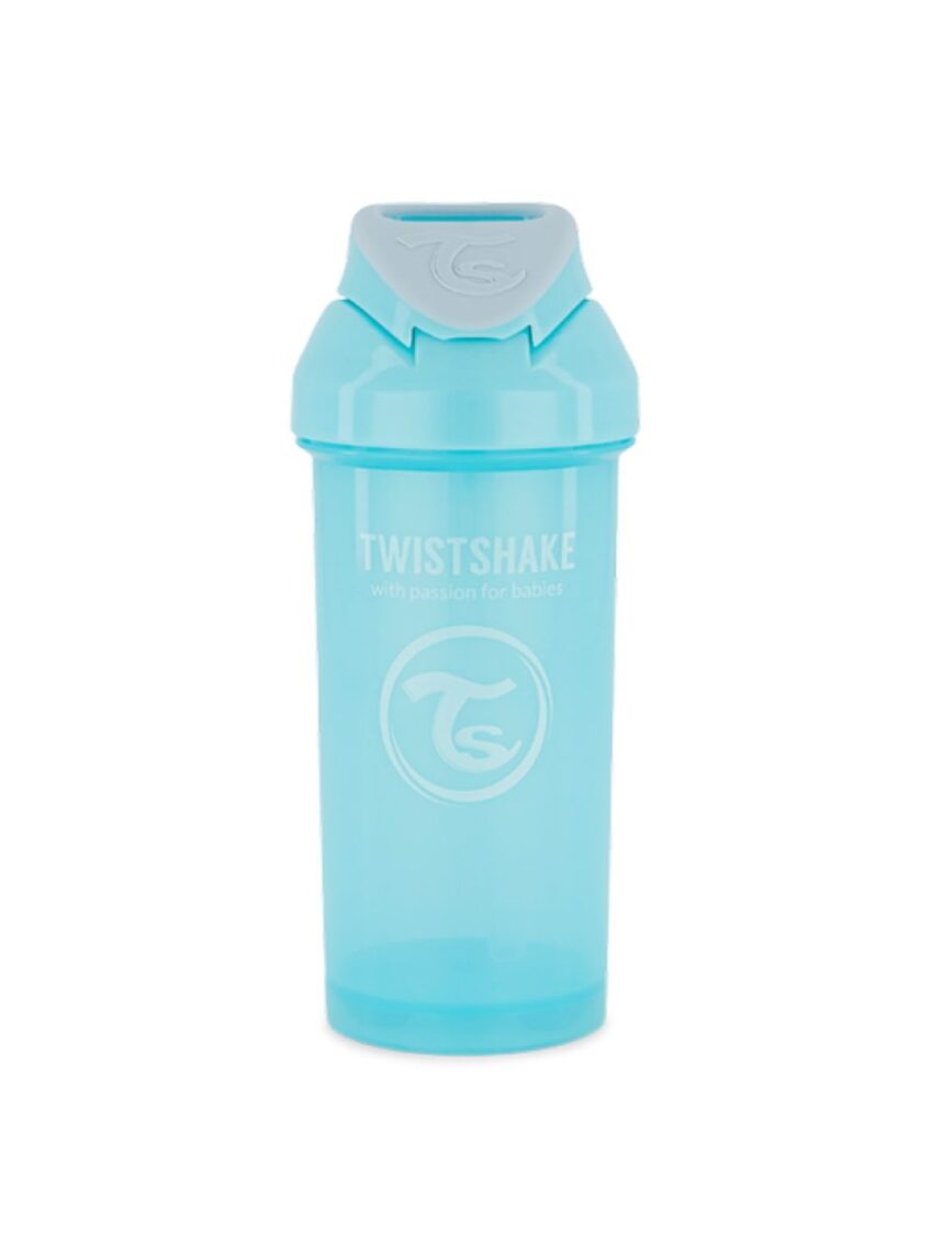 Twistshake κύπελλο straw cup 360ml 6m+ παστελ μπλε 32-08-78589 - Twistshake