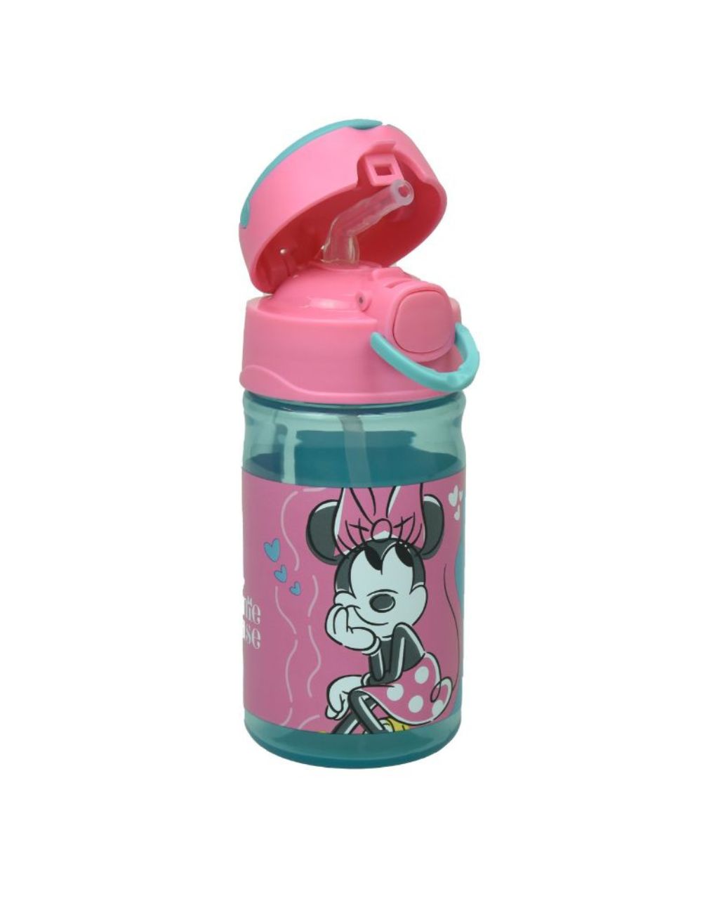 Gim παγούρι πλαστικό 350ml minnie mode, 553-04204 - Gim