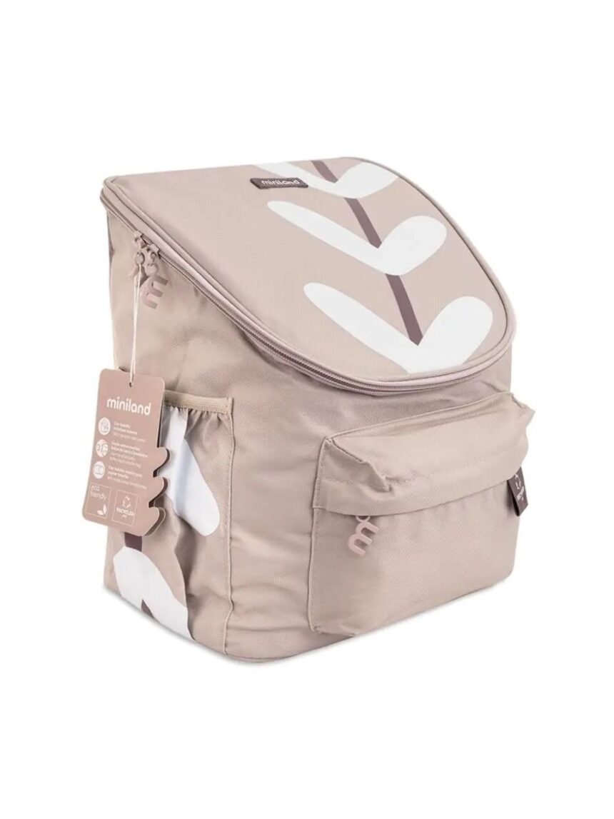 Miniland ισοθερμική τσάντα ecothermibag beige, ml89560 - Miniland