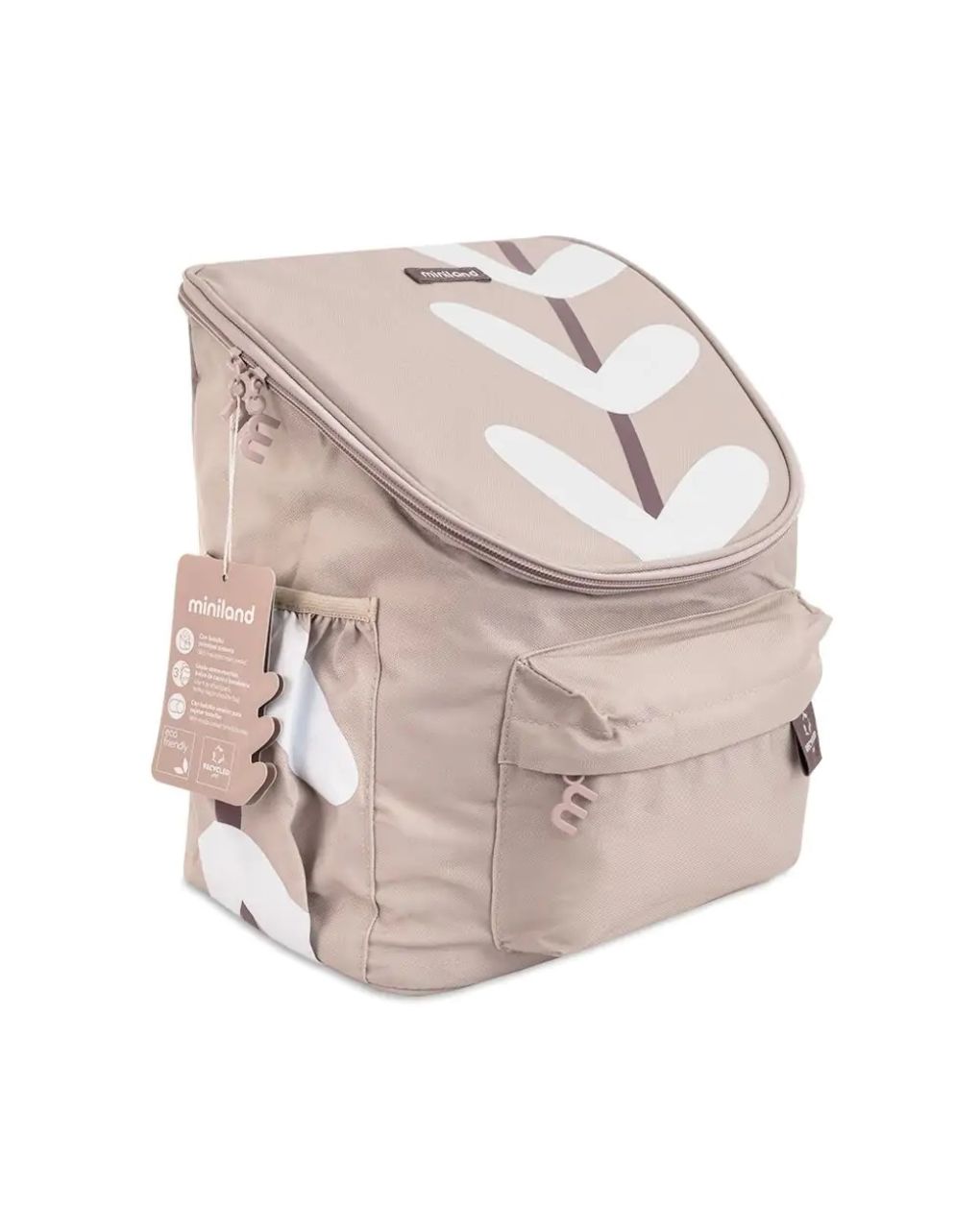 Miniland ισοθερμική τσάντα ecothermibag beige, ml89560 - Miniland