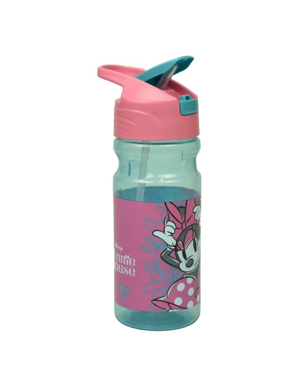 Gim παγούρι πλαστικό flip 500ml minnie mode, 553-04203 - Gim