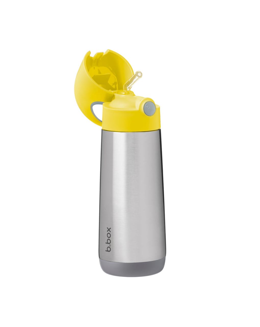 B.box ισοθερμικό παγούρι με καλαμάκι 500ml lemon sherbet, bb500136 - BBOX